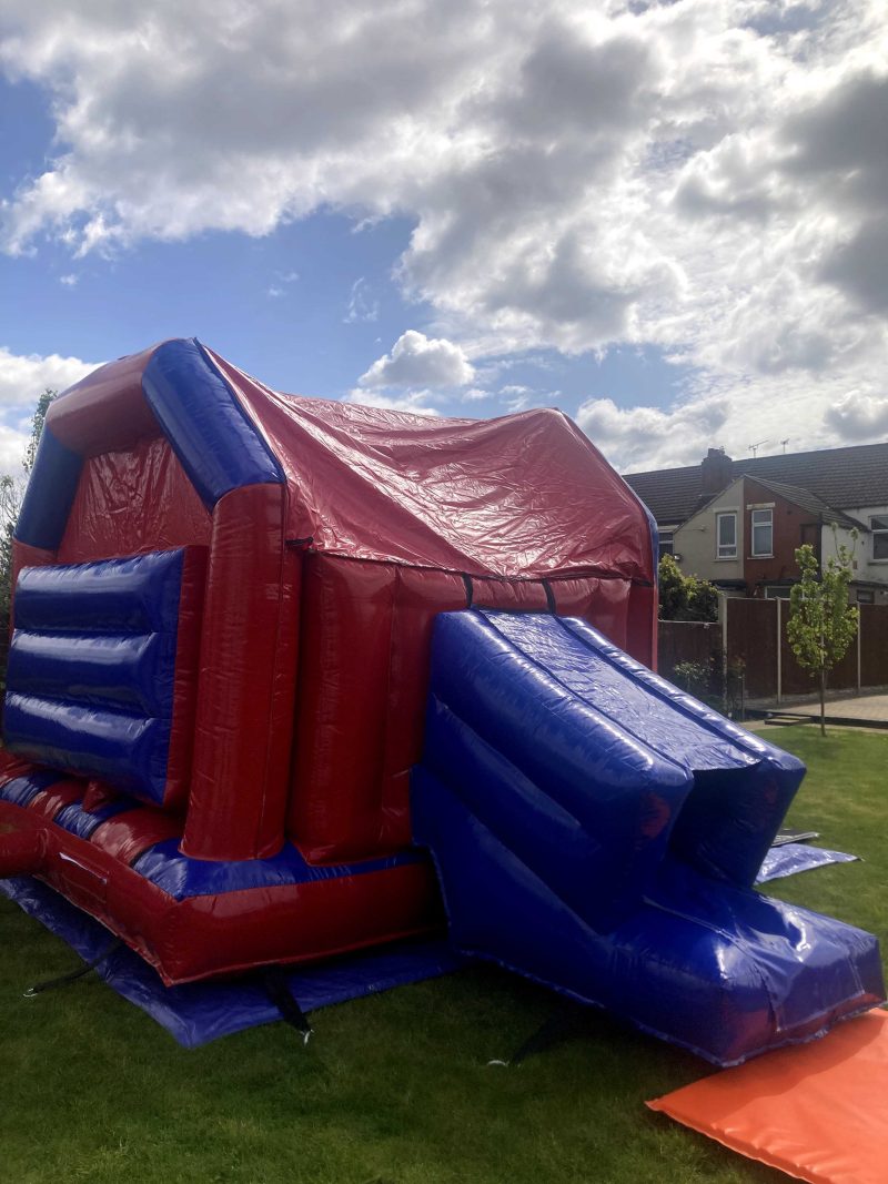 15ft x 17ft Disco Dancer Slide and Bouncy Castle Combo